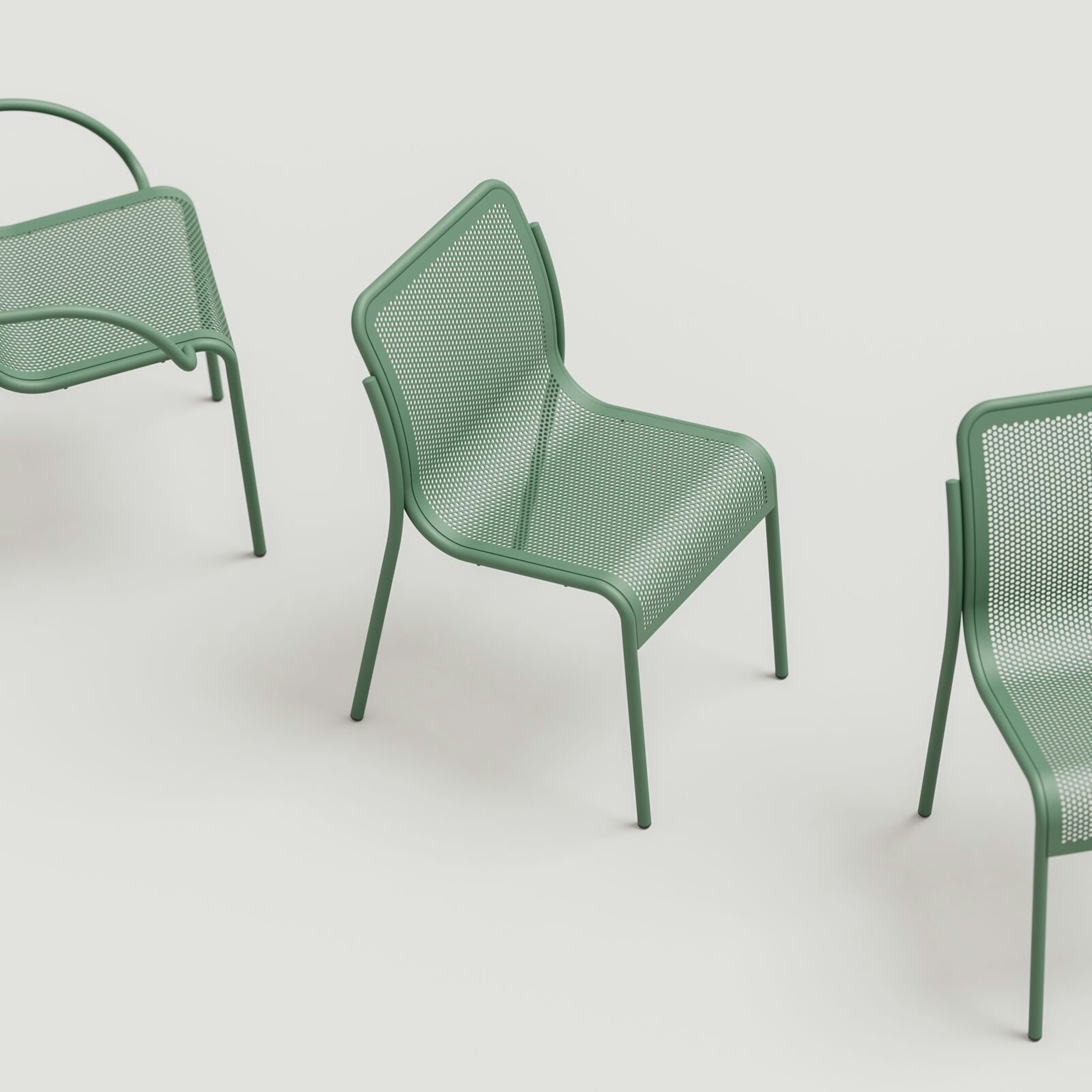 Vista Chair: Jade Texture