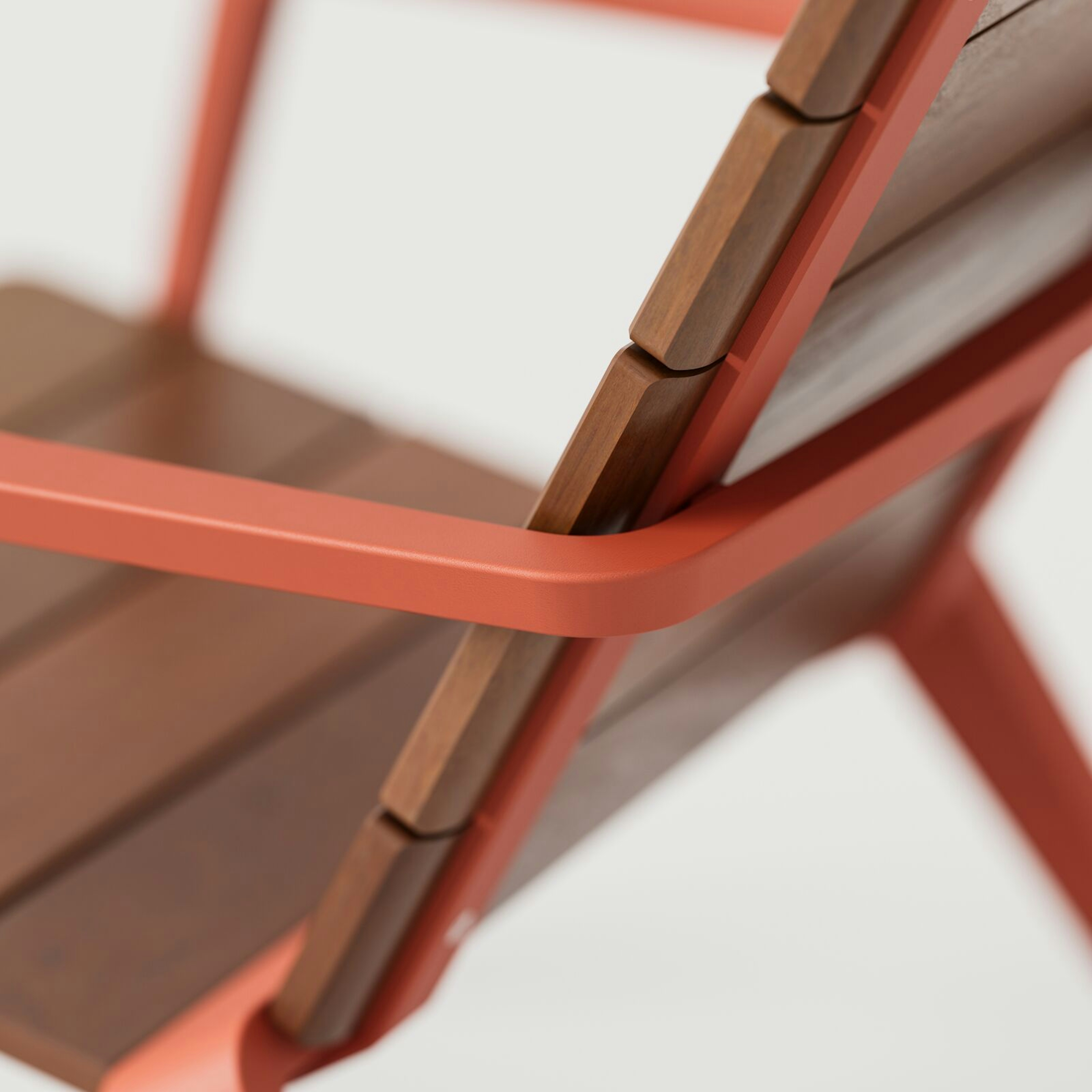 Vaya Chair: Clay Texture + FSC® Cumaru