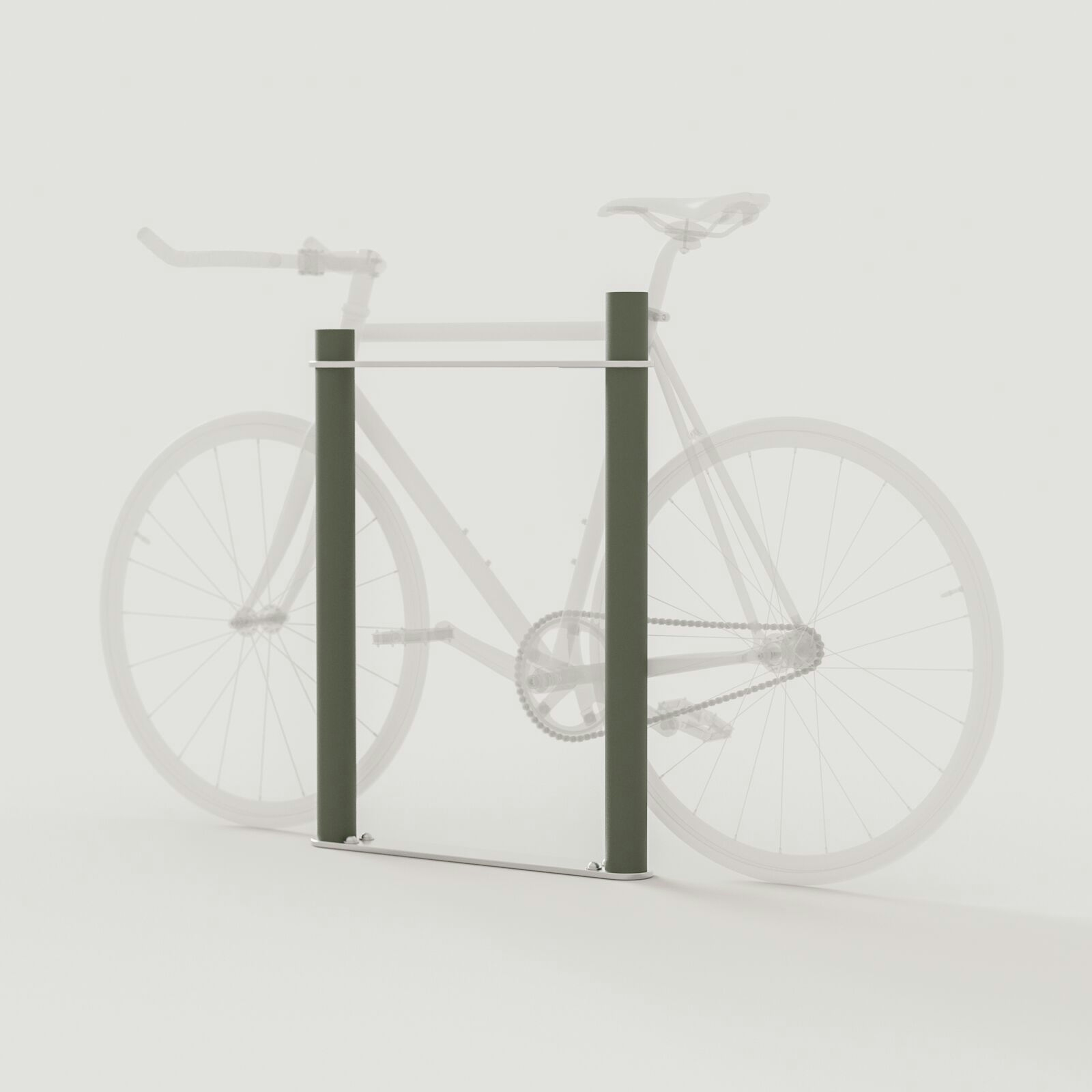 Eleven Bike Rack: Moss Texture